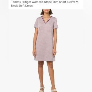 Tommy Hilfiger Red White & Blue V-neck Shift Dress - New With Tags - Size 2